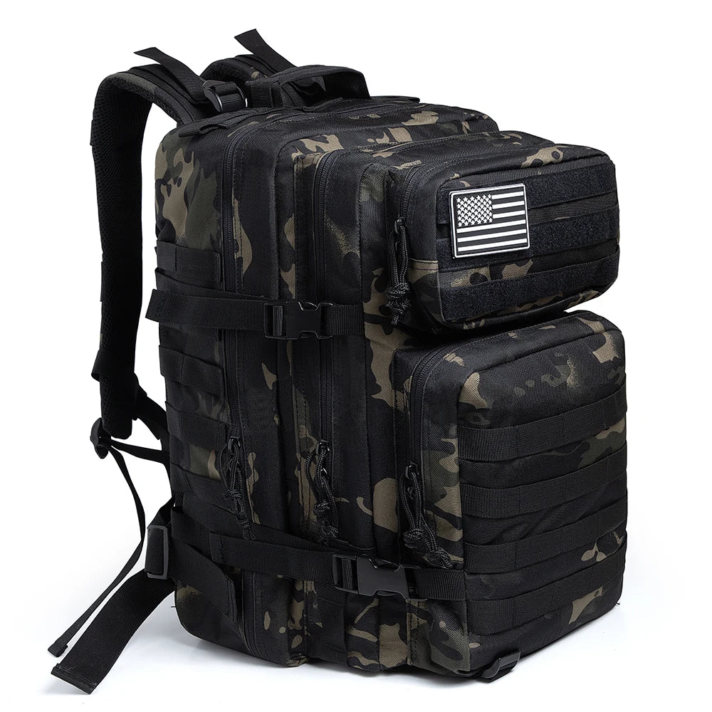 45L Tactical Camping Backpack