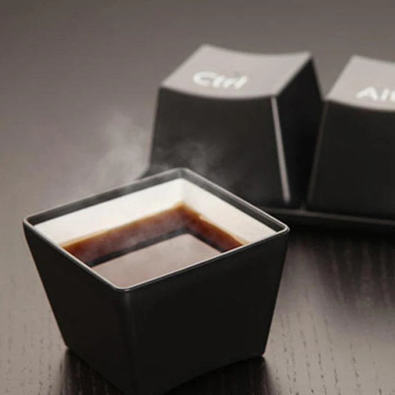 Ctrl + Alt + Del Keyboard Keys Snack Cup Set