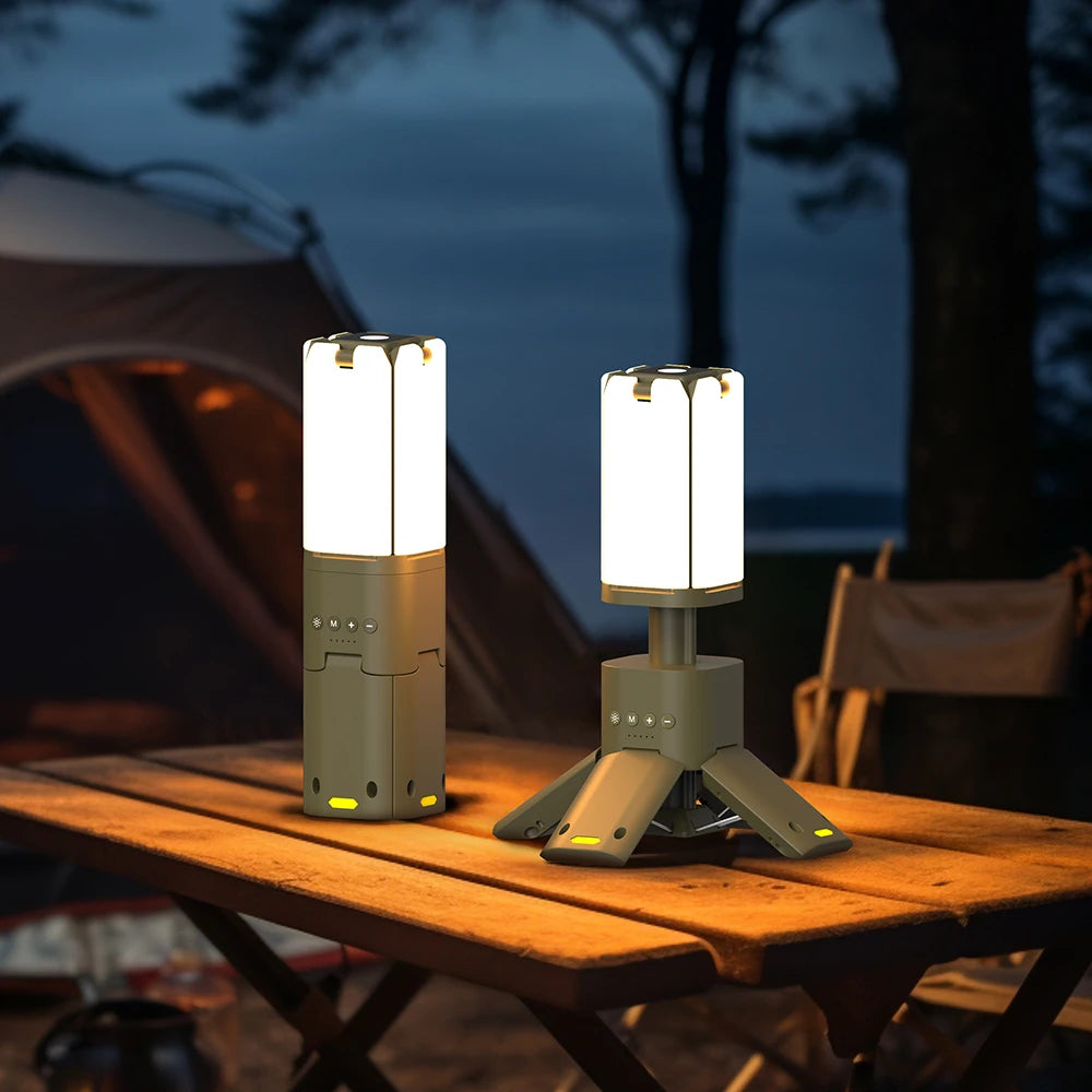 Rechargeable Telescopic 14000 mAh LED Camping Light