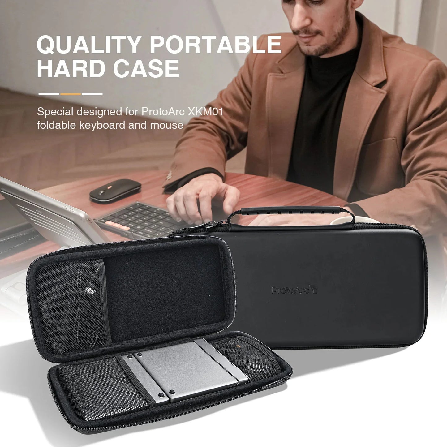 Foldable Wireless Mouse and Keyboard