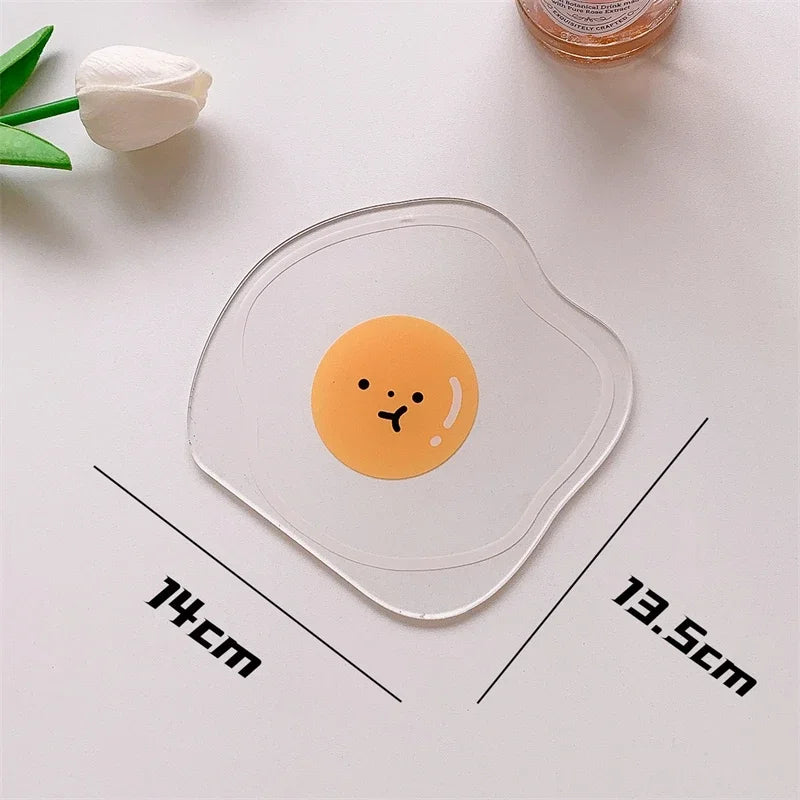 Acrylic Cartoon Thermal Coaster Pad