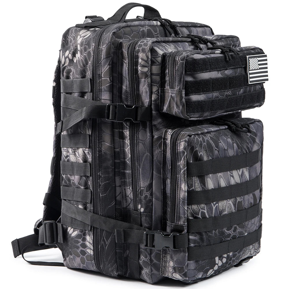 45L Tactical Camping Backpack