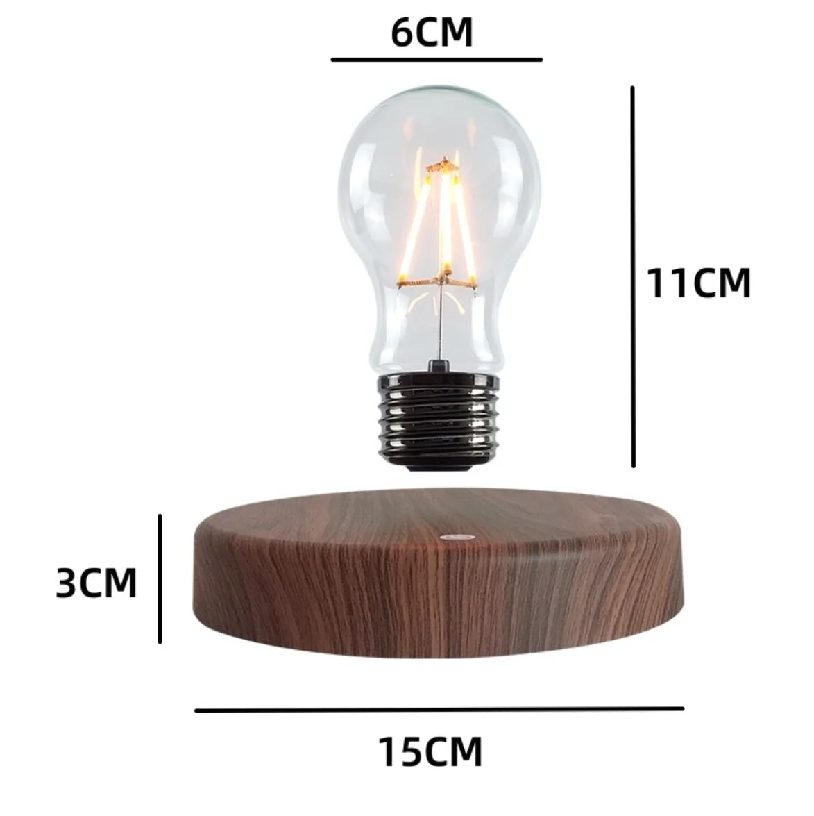 Magnetic Levitation Floating LED Lamp