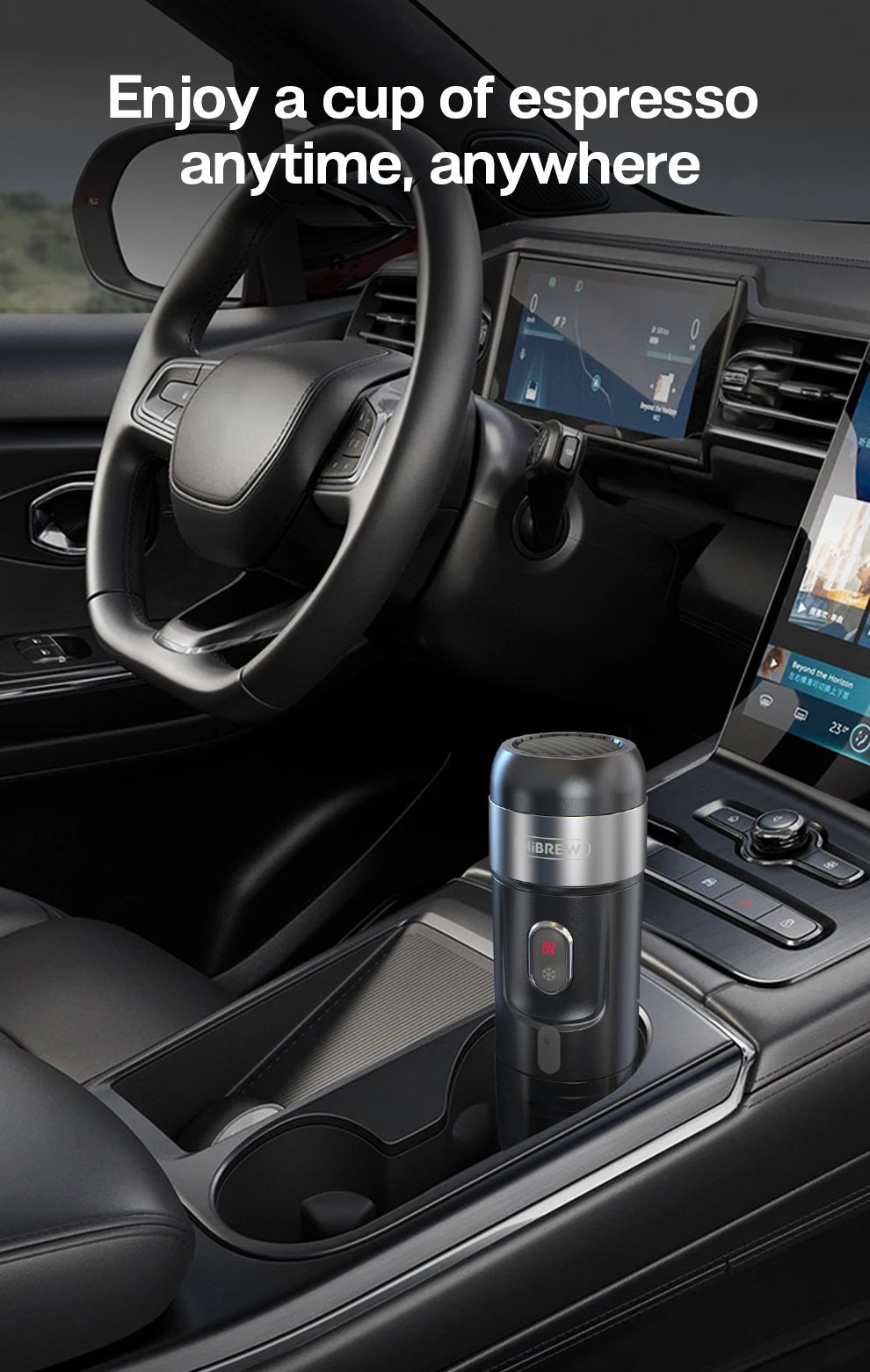 HiBREW Portable Coffee Machine