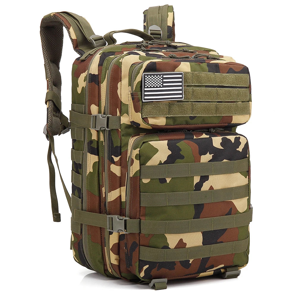 45L Tactical Camping Backpack