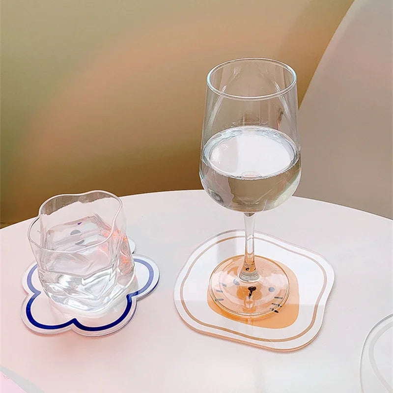 Acrylic Cartoon Thermal Coaster Pad