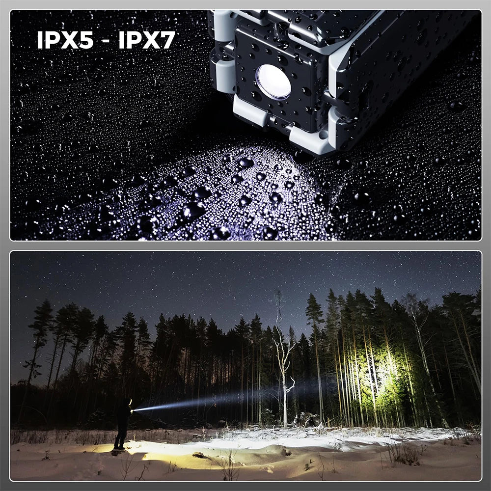 Rechargeable Telescopic 14000 mAh LED Camping Light