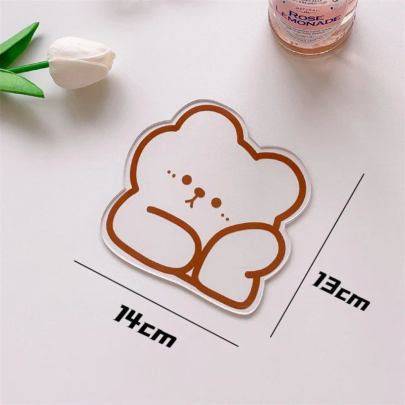 Acrylic Cartoon Thermal Coaster Pad