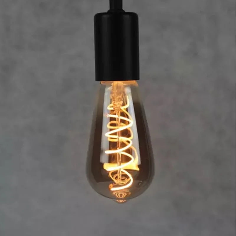 Vintage Smoky Gray Filament Bulb