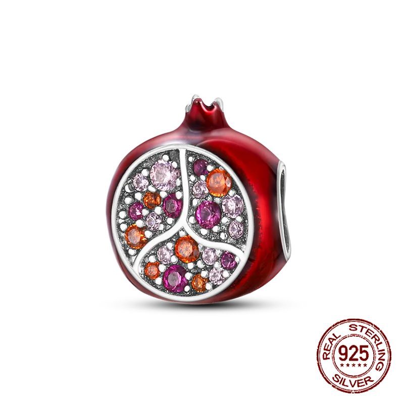 Sterling Silver Charms for Pandora Bracelets-Colorful Collection