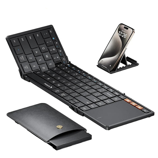 Foldable Keyboard with Touchpad