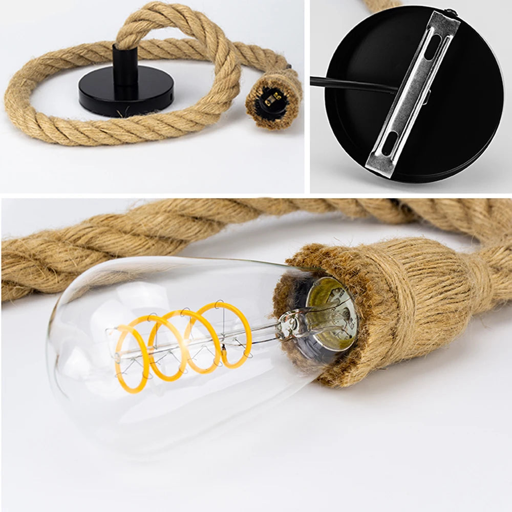 Vintage Lamp Rope