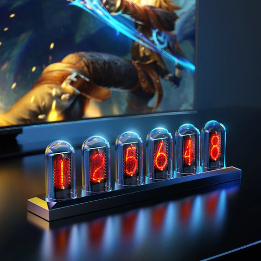 RGB Nixie Tube LED Clock