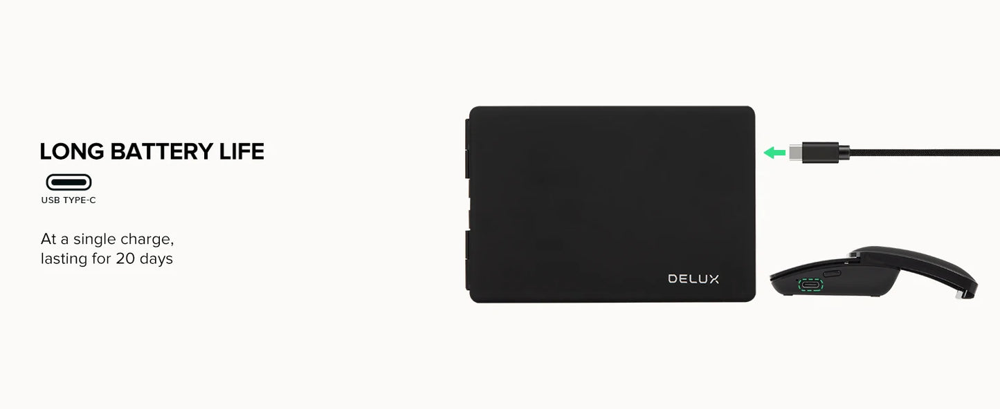 Ultra Slim Wireless Folding Keyboard and Mouse Set