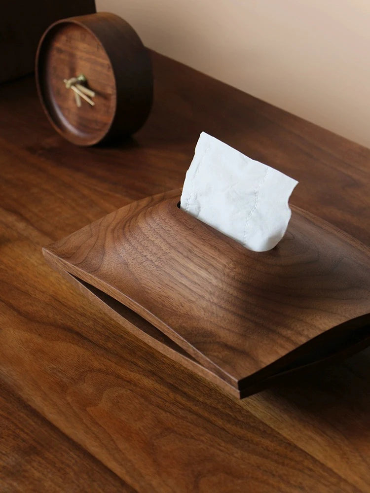 Pine Wood Tissue Box Cover