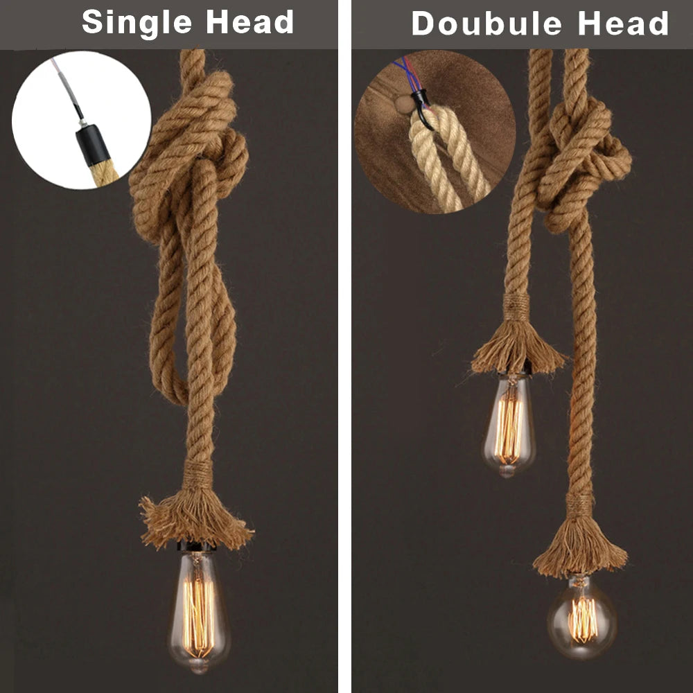 Vintage Lamp Rope