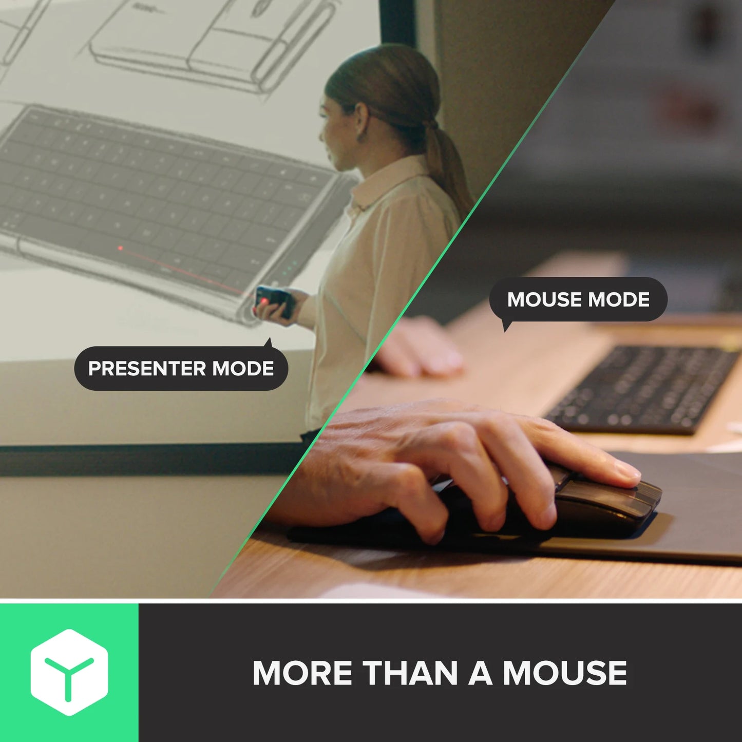 Ultra Slim Wireless Folding Keyboard and Mouse Set