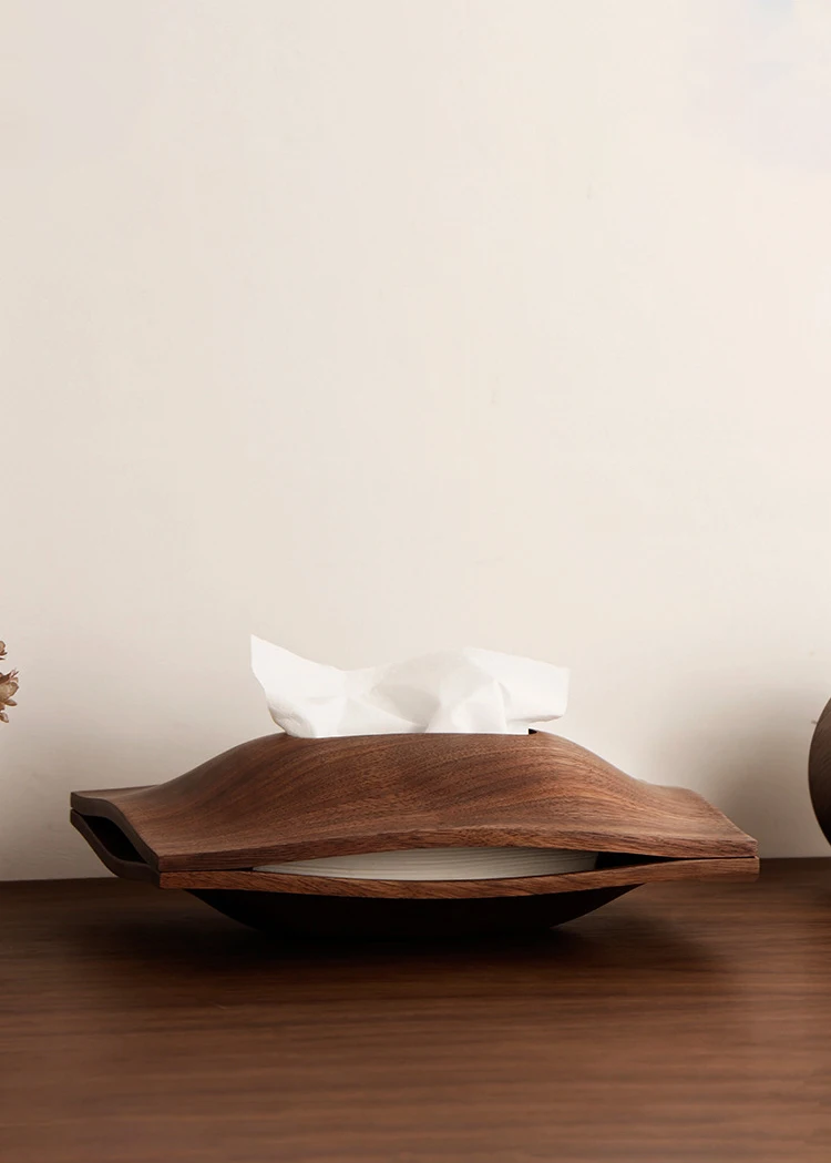 Pine Wood Tissue Box Cover